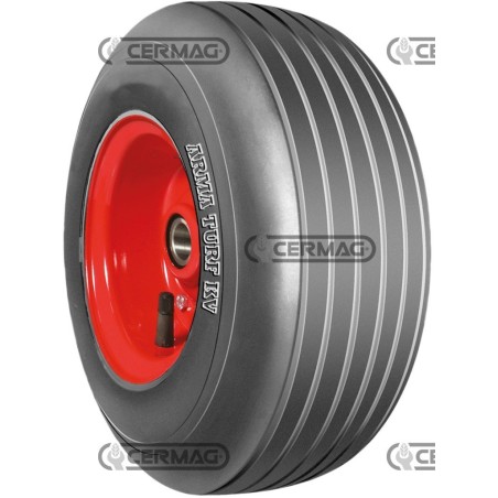 Ruota pneumatica in aramide con cuscinetto Misura 15x6.00-6 - 6PR Mozzo 25x51 mm 40520 | NewgardenAgri.com