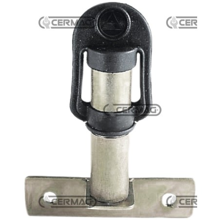 SOPORTE SOLDABLE CON SOPORTE LATERAL PARA BALIZA GIRATORIA 35712 | NewgardenAgri.com
