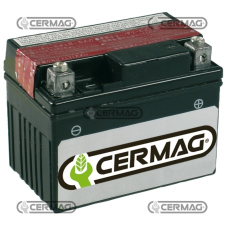 Batería sellada de 12 V sin mantenimiento. Capacidad: 8 Ah. Polo positivo: Izquierda. 35512 | NewgardenAgri.com