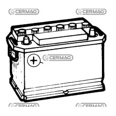 Batteria standard 12V - ENERGECO Capacità 80 Ah Polo positivo Sinistra 35004 | NewgardenAgri.com