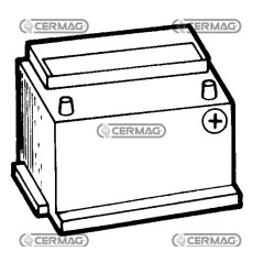 Batería estándar de 12 V - HELLA Capacidad 62 Ah Polo positivo derecho 35705 HELLA | NewgardenAgri.com