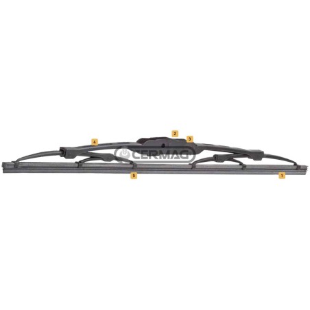 Windshield wiper blade Length 500 mm 35656 HELLA | NewgardenAgri.com