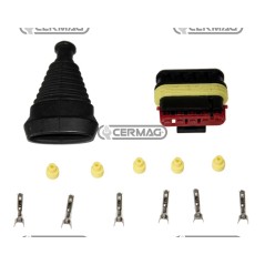 AMP/TYCO 5-poliger Stecker-Anschlusssatz 36589 | NewgardenAgri.com