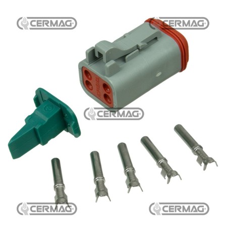 DEUTSCH 4-Wege-Stecker-Set 36597 | NewgardenAgri.com