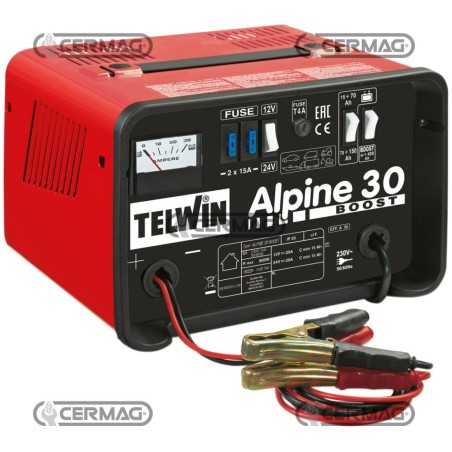 Carica batterie 12/24V - ALPINE 30 BOOST 36789 Telwin | NewgardenAgri.com