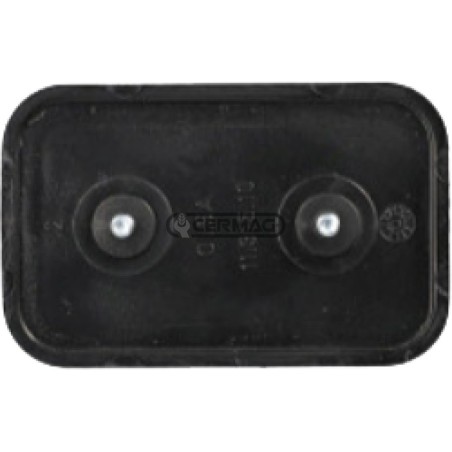 Reflector rojo. Dimensiones: 100 x 63 mm. 5109513C