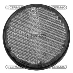 Reflector redondo con perno M5. Diámetro: 60 mm. Color: Blanco. 35172 | NewgardenAgri.com