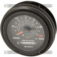 Tacómetro con contador horario eléctrico Escala 0÷3000 rpm Frecuencia 345 Hz 36107 COBO | NewgardenAgri.com