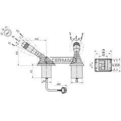 DEVIOGUIDA PER LANDINI, CARRARO, CNH, RENAULT 35844 COBO