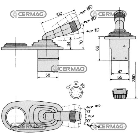 DEVIOGUIDA PER FIAT, NEW HOLLAND 35956 COBO