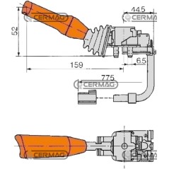 DEVIOGUIDA PER FIAT - NEW HOLLAND 36747 COBO