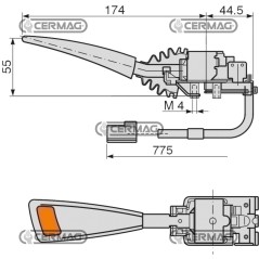 DEVIOGUIDA PER FIAT - NEW HOLLAND 36748 COBO