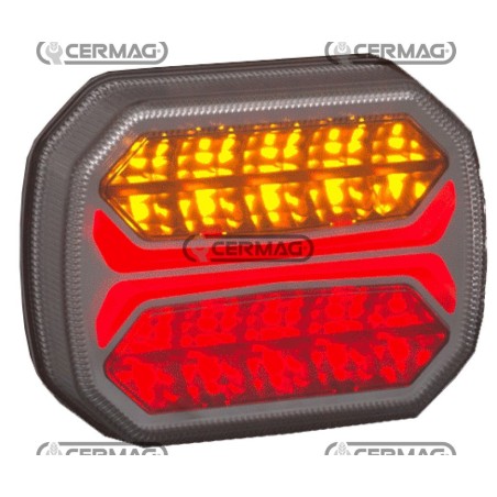 Luz trasera dinámica IZQUIERDA Conexión por tornillo 95148 LED | NewgardenAgri.com