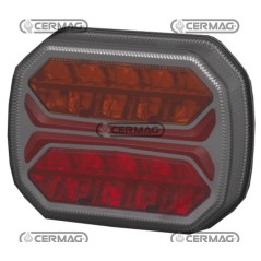 Fanale posteriore dinamico DESTRO Attacco Vite 95149 LED