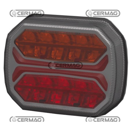 Fanale posteriore dinamico DESTRO Attacco Vite 95149 LED