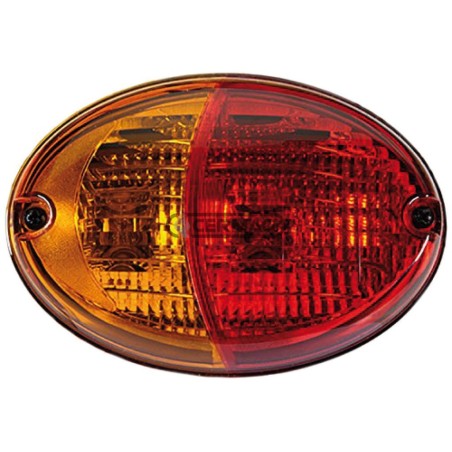 Fanale sinistro con luce di posizione posteriore stop e indicatore di direzione 36536 HELLA | NewgardenAgri.com