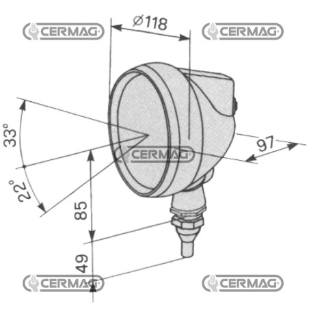 Anneau de protection de phare COBO 35043 | NewgardenAgri.com