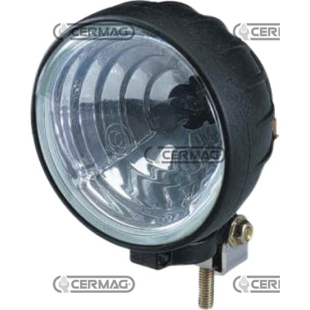 WORK LIGHT ø80 CLEAR GLASS WITH REAR MOUNT 36064 COBO | NewgardenAgri.com
