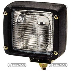 FARO DA LAVORO FF®-H3 CON OTTICA PER UN'AMPIA ILLUMINAZIONE DEL CAMPO ESTESO, ATTACCO AMP 36262 HELLA | NewgardenAgri.com