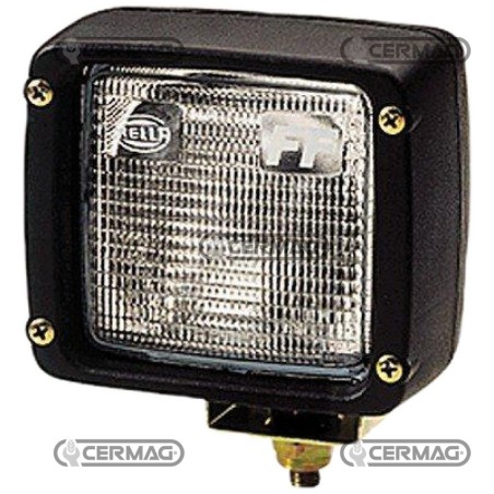 FARO DA LAVORO FF®-H3 CON OTTICA PER UN'AMPIA ILLUMINAZIONE DEL CAMPO ESTESO, ATTACCO AMP 36262 HELLA | NewgardenAgri.com
