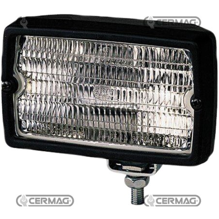 Lámpara de trabajo H3 con lente para iluminación de amplio rango 36269 HELLA | NewgardenAgri.com