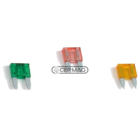 Mini fusibile bilama Intensità di corrente 3 A 35935 | NewgardenAgri.com