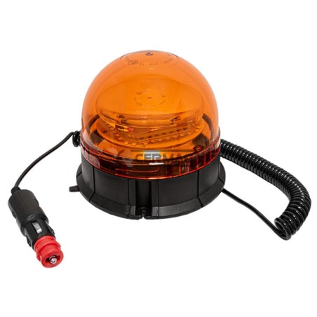 Baliza LED giratoria magnética 12-24V 95145 LED | NewgardenAgri.com