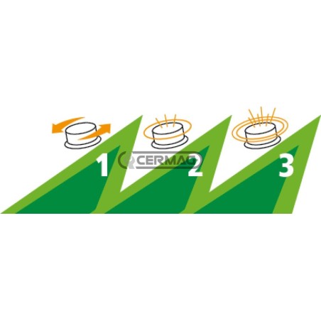 Baliza giratoria LED con varilla flexible 37216 LED
