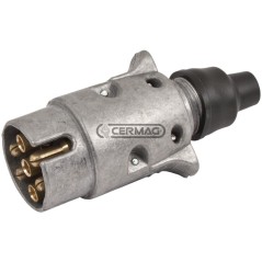 7-poliger Stecker mit Aluminiumgehäuse 35668 | NewgardenAgri.com