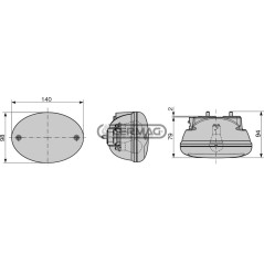 Fanale posteriore dx-sx 36793 COBO