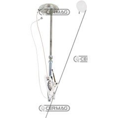 Universelle, verstellbare Wasserwaage ohne Schläuche – 12/24 V 36257 COBO | NewgardenAgri.com
