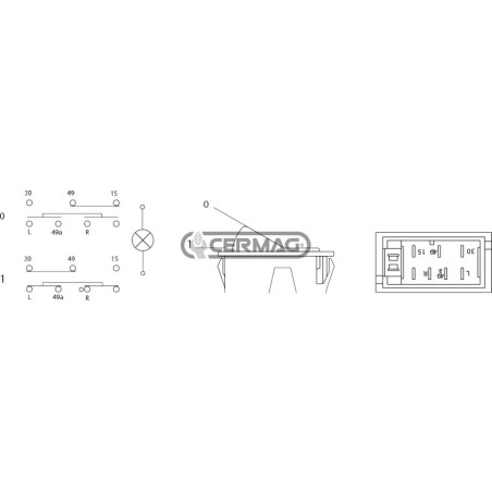 COBO 350 Serie Wippschalter 36077