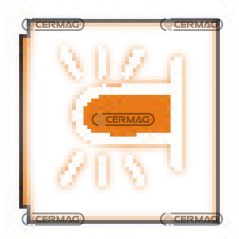 Símbolo de baliza giratoria horizontal 36134 COBO | NewgardenAgri.com
