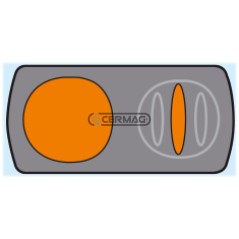 Símbolo neutral naranja 36693 COBO | NewgardenAgri.com