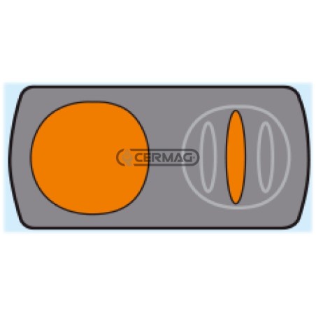 Símbolo neutral naranja 36693 COBO | NewgardenAgri.com