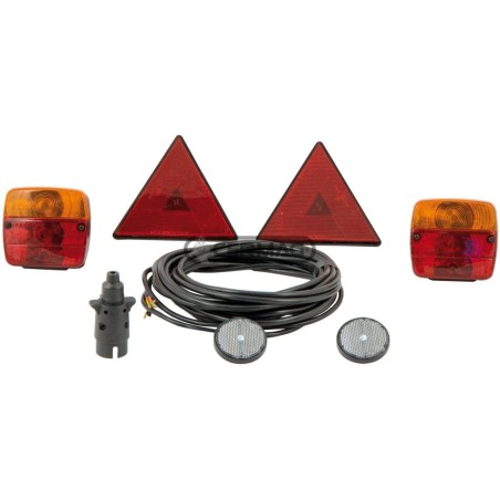 Kit di fanali 12V da montare sui cassoni dei rimorchi 35737 | NewgardenAgri.com
