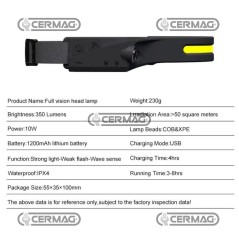 LED-Frontleuchte 350 Lumen 95129 LED