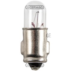Bombilla de 1 luz, voltaje 12 V, potencia 3 W, casquillo BA9S 35164 CERMAG | NewgardenAgri.com
