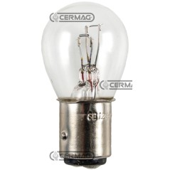 Bombilla de 2 luces Voltaje 24 V Potencia 5/21 W Casquillo BAY15D 35167 CERMAG | NewgardenAgri.com