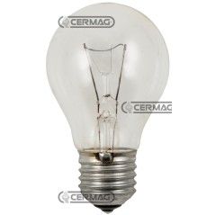 Bombilla de 1 luz, voltaje 12 V, potencia 60 W, casquillo E27, 36629 CERMAG | NewgardenAgri.com