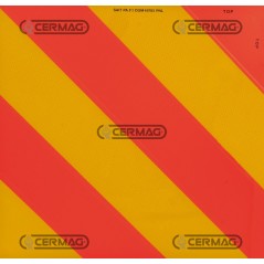 Panel retrorreflectante para maquinaria agrícola montada y semimontada. Dimensiones: 423 x 423 mm. 35444 | NewgardenAgri.com