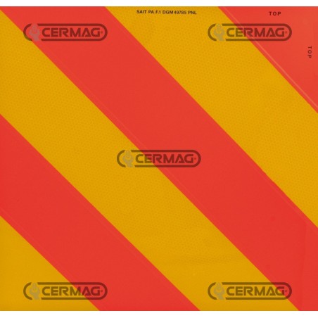 Retroreflektierende Platte für angebaute und teilangebaute landwirtschaftliche Geräte. Abmessungen: 423 x 423 mm. 35444 | New...