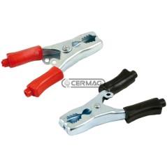 Coppia pinze portacorrente 1 rossa 1 nera Amperaggio 40 A 36116 | NewgardenAgri.com