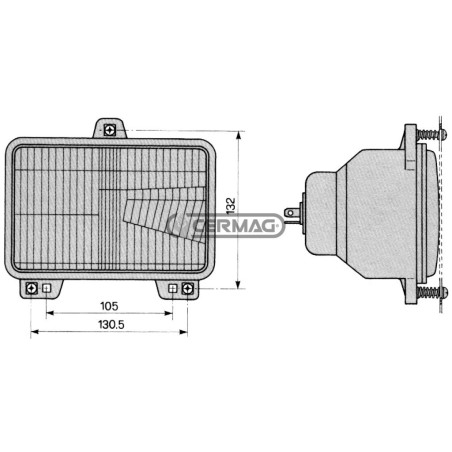 Einbau-Optikgruppen mit Lampenfassung 35877 COBO