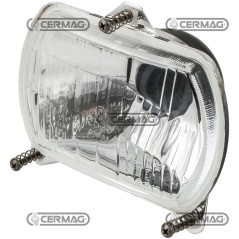 FARO ANTERIORE ASIMMETRICO A 2 LUCI AD INCASSO (VITI CON MOLLA) 36616 COBO | NewgardenAgri.com