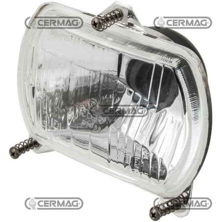 FARO ANTERIORE ASIMMETRICO A 2 LUCI AD INCASSO (VITI CON MOLLA) 36616 COBO | NewgardenAgri.com