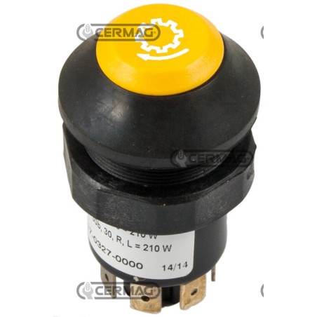 Pulsante con simbolo PDF 36223 PNEUTRON | NewgardenAgri.com