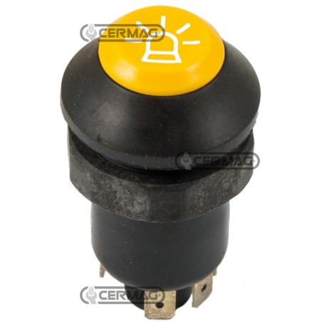 Pulsante con simbolo bianco lampada rotante 36230 PNEUTRON | NewgardenAgri.com