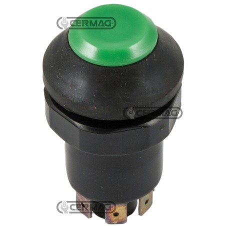 Botón verde con símbolo de neutralidad 36240 PNEUTRON | NewgardenAgri.com