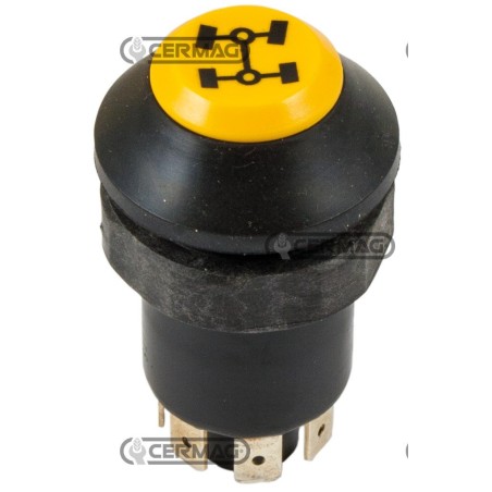 Botón con el símbolo de tracción a las cuatro ruedas 36242 PNEUTRON | NewgardenAgri.com